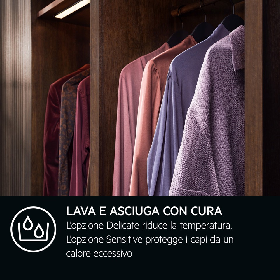 AEG Series 9000 TR9HH9BY asciugatrice Libera installazione Caricamento frontale 9 kg Bianco