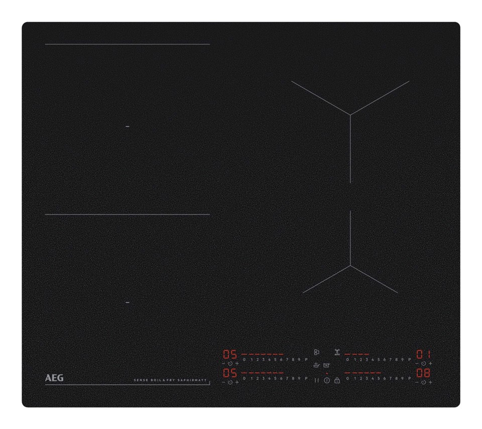 AEG TI64IB30IZ Nero Da incasso 60 cm Piano cottura a induzione 4 Fornello(i)