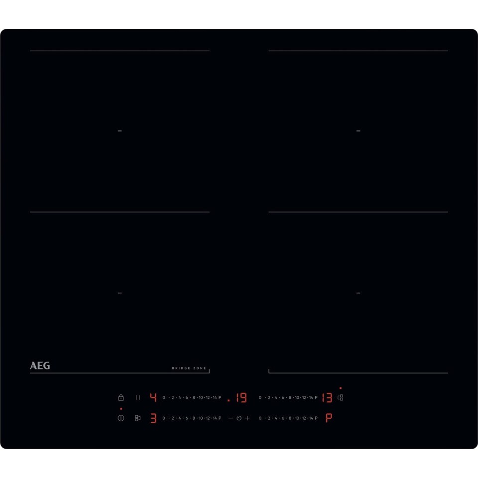 AEG TO64IM0BIB Nero Da incasso 60 cm Piano cottura a induzione 4 Fornello(i)