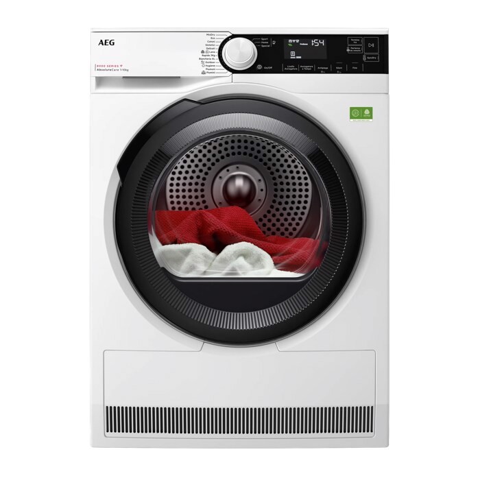 AEG TR8H310BY asciugatrice Libera installazione Caricamento frontale 10 kg Bianco