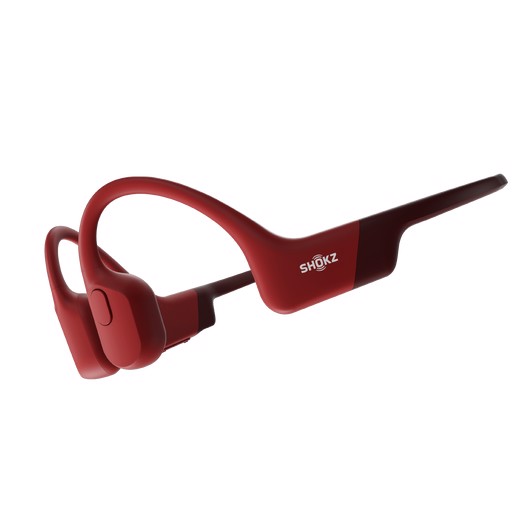 Aftershokz OPENRUN Auricolare Wireless Passanuca Sport Bluetooth Rosso
