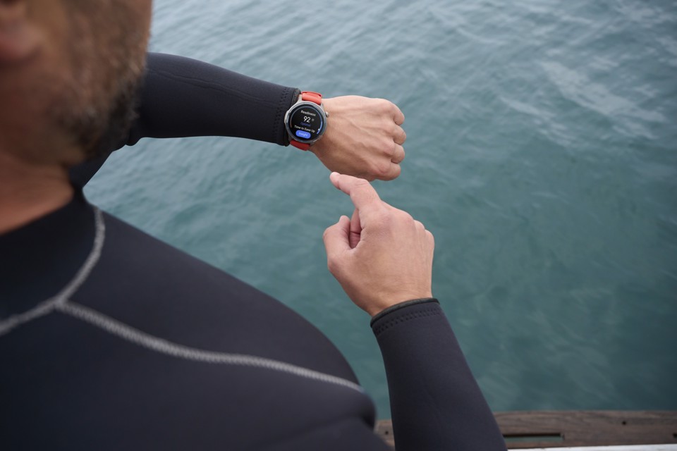 Amazfit Balance 2 3,81 cm (1.5") AMOLED Digitale 480 x 480 Pixel Touch screen Grigio Wi-Fi GPS (satellitare)