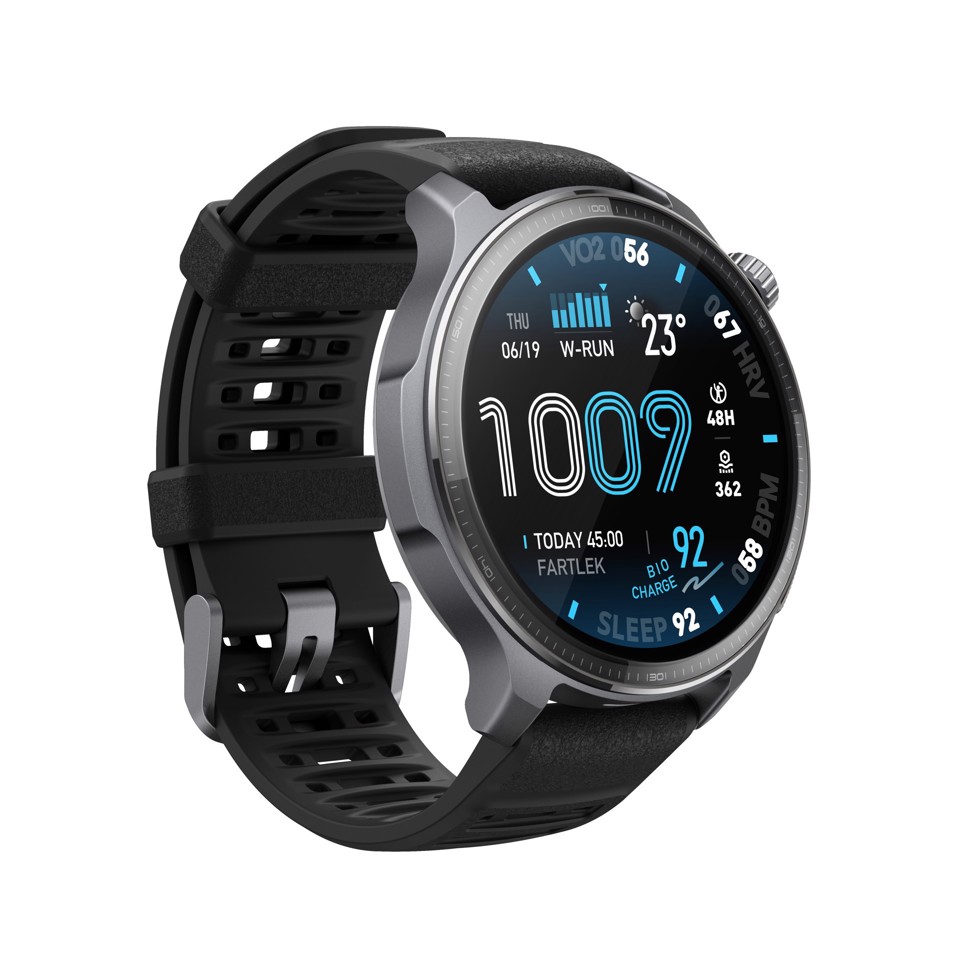 Amazfit Balance 2 XT 3,81 cm (1.5") AMOLED Digitale 480 x 480 Pixel Touch screen Nero Wi-Fi GPS (satellitare)