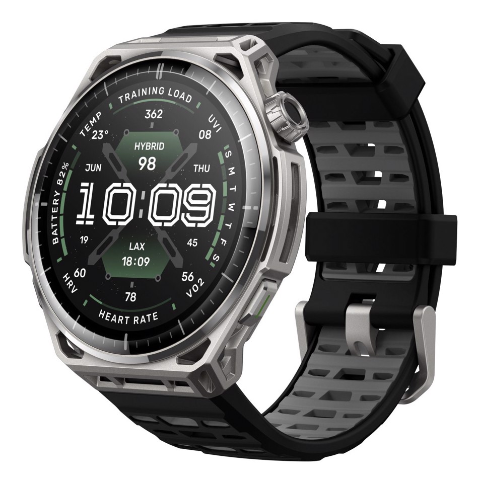 Amazfit Balance 3 3,81 cm (1.5") AMOLED 51 mm Digitale 480 x 480 Pixel Touch screen Acciaio inox Wi-Fi GPS (satellitare)