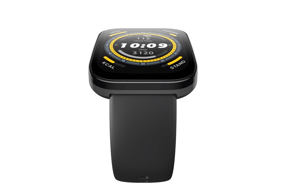Amazfit Bip 5 4,85 cm (1.91") LCD 38 mm Digitale 320 x 380 Pixel Touch screen Nero GPS (satellitare)