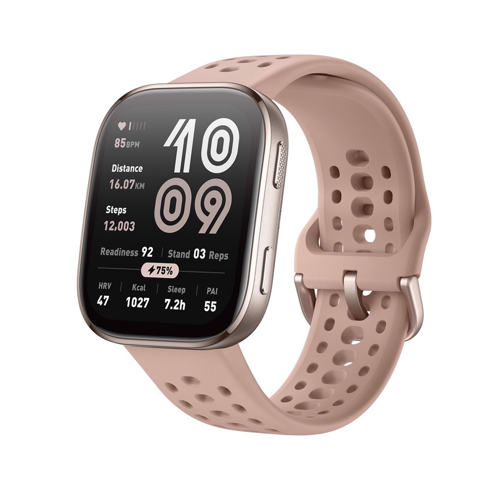 Amazfit Bip 6 5 cm (1.97") AMOLED Digitale 390 x 450 Pixel Touch screen Oro GPS (satellitare)