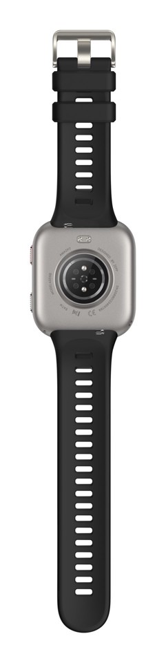 Amazfit Bip Max 5,26 cm (2.07") AMOLED Digitale 432 x 514 Pixel Touch screen Argento Wi-Fi GPS (satellitare)