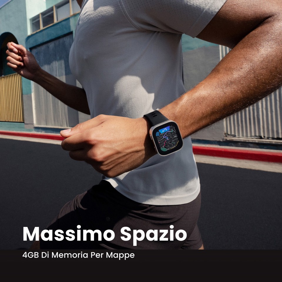 Amazfit Bip Max 5,26 cm (2.07") AMOLED Digitale 432 x 514 Pixel Touch screen Argento Wi-Fi GPS (satellitare)