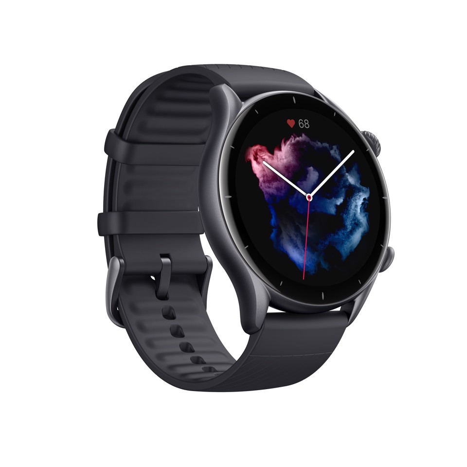Amazfit GTR 3 Pro 3,68 cm (1.45") AMOLED 46 mm Nero GPS (satellitare)