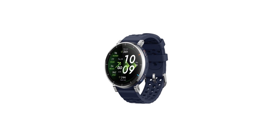 Amazfit W2558GL2N smartwatch e orologio sportivo 3,35 cm (1.32") AMOLED Digitale 466 x 466 Pixel Touch screen Argento GPS (satellitare)