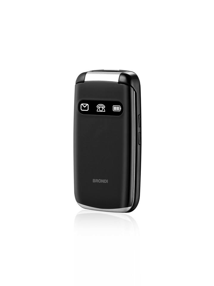 Brondi Amico Favoloso 7,11 cm (2.8") Nero Telefono di livello base