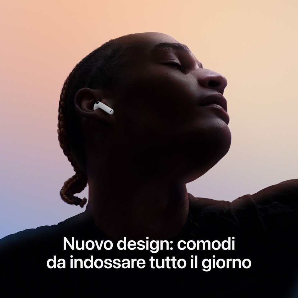 Apple AirPods 4 con Active Noise Cancellation
