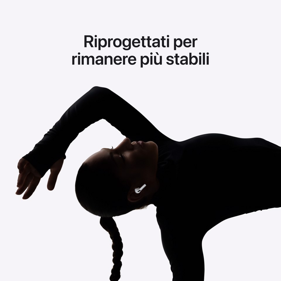 Apple AirPods Pro (terza generazione) AirPods Pro (3rd generation) Auricolare True Wireless Stereo (TWS) In-ear Chiamate/Musica/Sport/Tutti i giorni Bluetooth Bianco