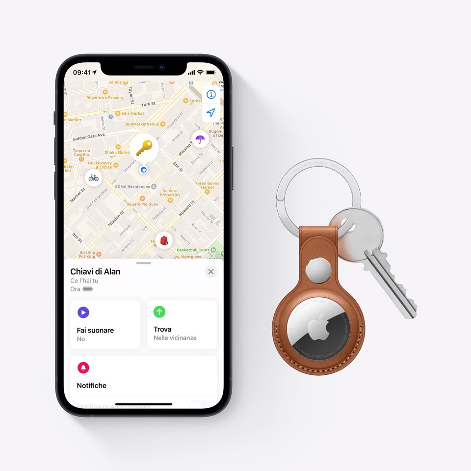 Apple AirTag (Confezione da 1)