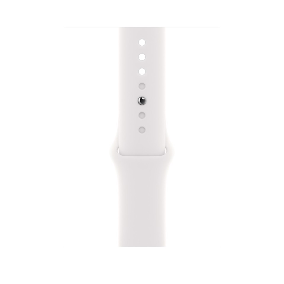 Apple Cinturino Sport bianco (45 mm)