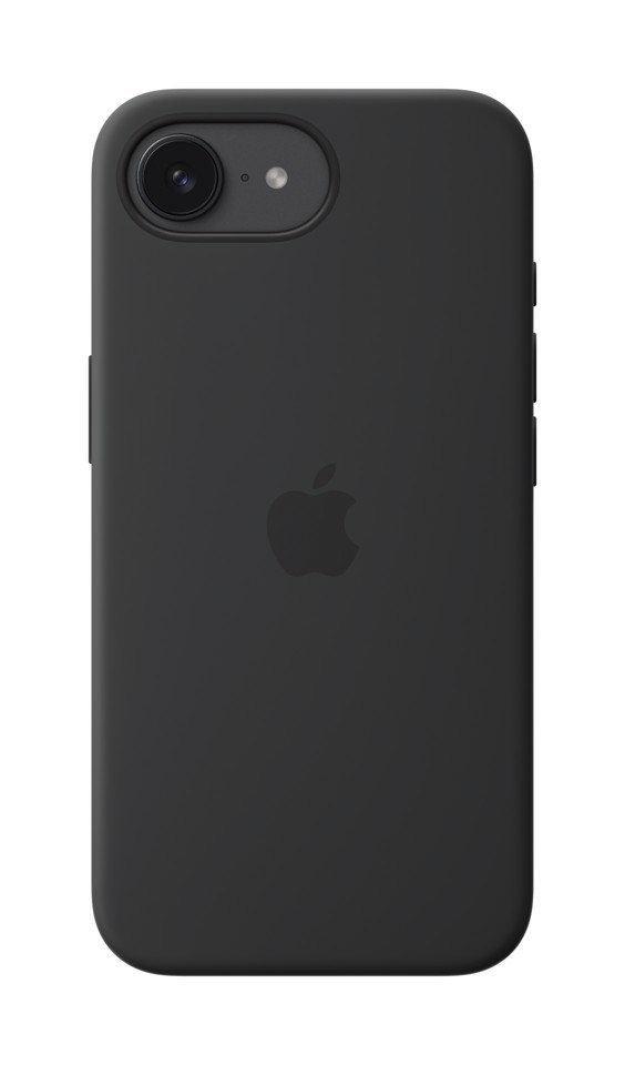 Apple Custodia in silicone per iPhone 16e - Nero