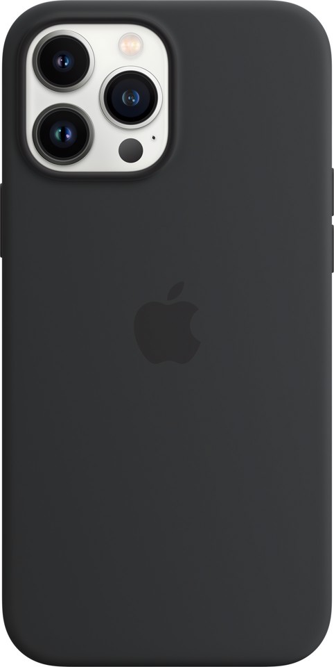 Apple Custodia MagSafe in silicone per iPhone 13 Pro Max - Mezzanotte