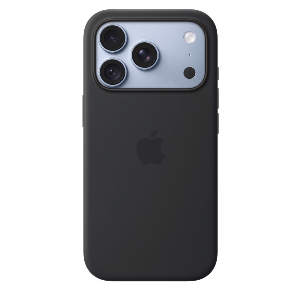 Apple Custodia MagSafe in silicone per iPhone 18 Pro - Nero