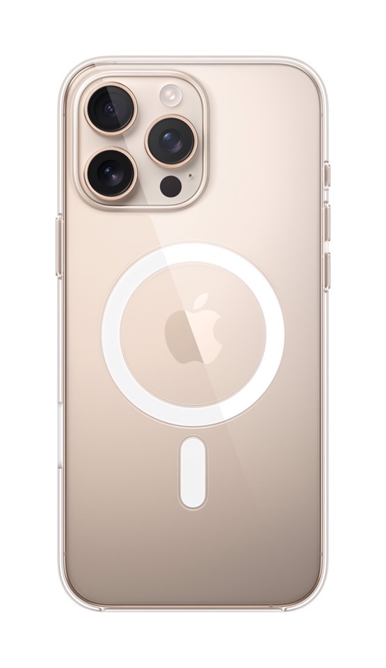 Apple Custodia MagSafe trasparente per iPhone 16 Pro Max