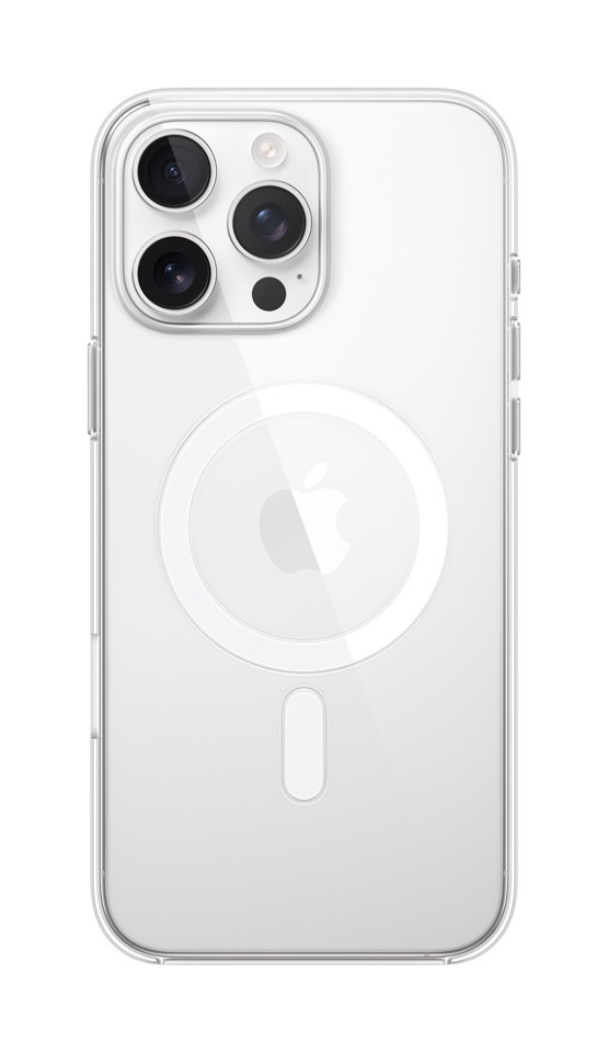 Apple Custodia MagSafe trasparente per iPhone 16 Pro Max