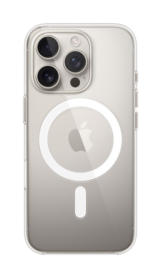 Apple Custodia MagSafe trasparente per iPhone 16 Pro