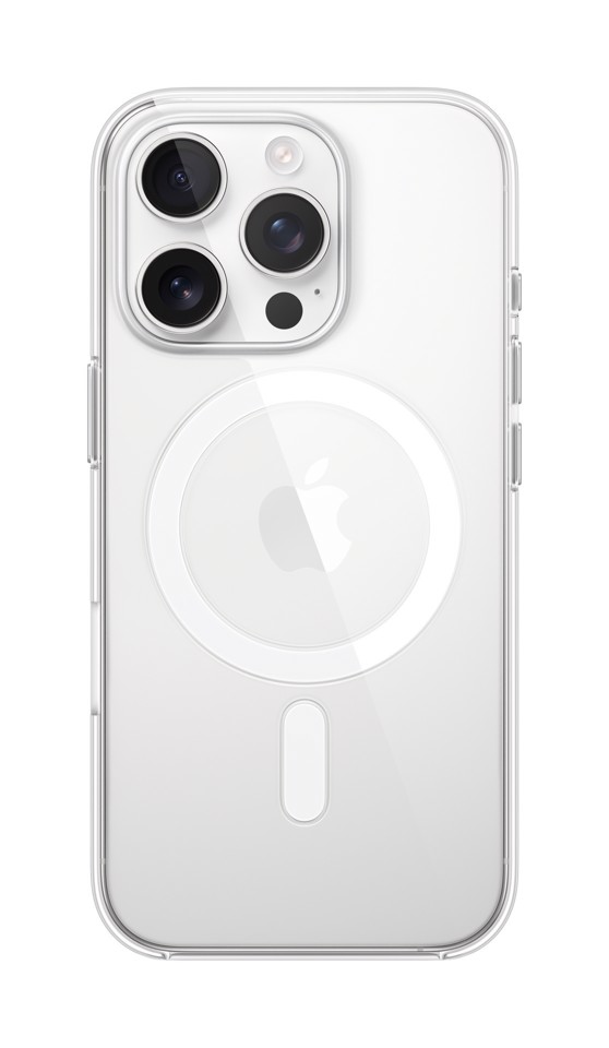 Apple Custodia MagSafe trasparente per iPhone 16 Pro