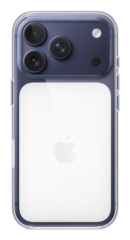 Apple Custodia MagSafe trasparente per iPhone 17 Pro