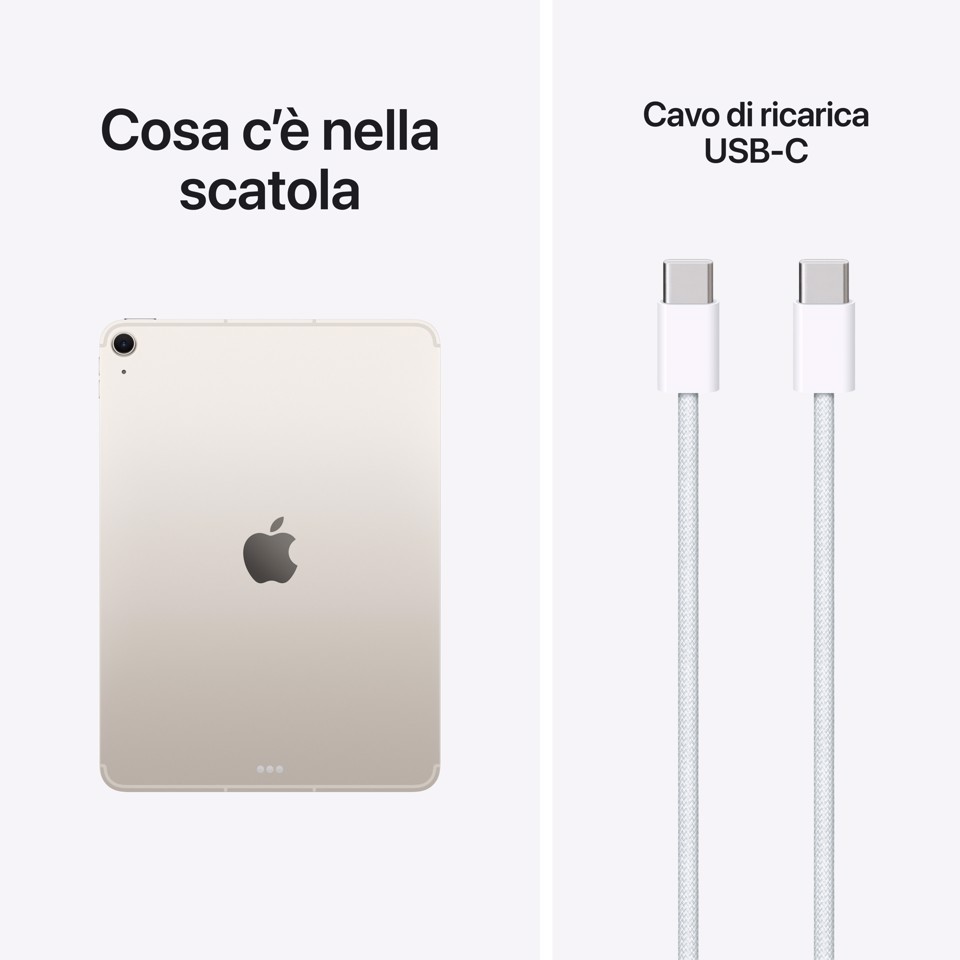 Apple iPad Air 11'' Wi-Fi + Cellular 128GB - Galassia