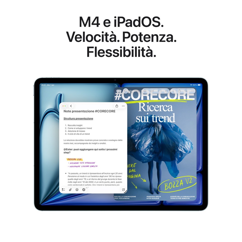 Apple iPad Air 11'' Wi-Fi + Cellular 512GB - Grigio Siderale