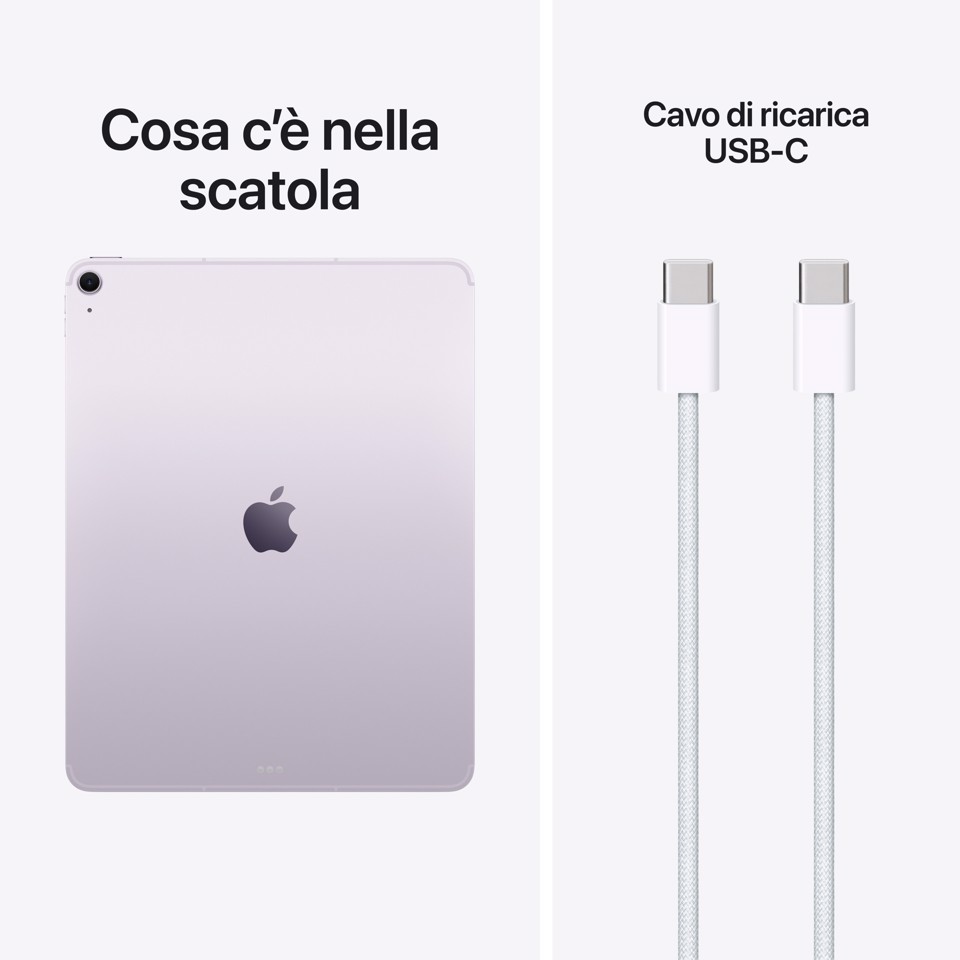Apple iPad Air 13'' Wi-Fi + Cellular 128GB - Viola