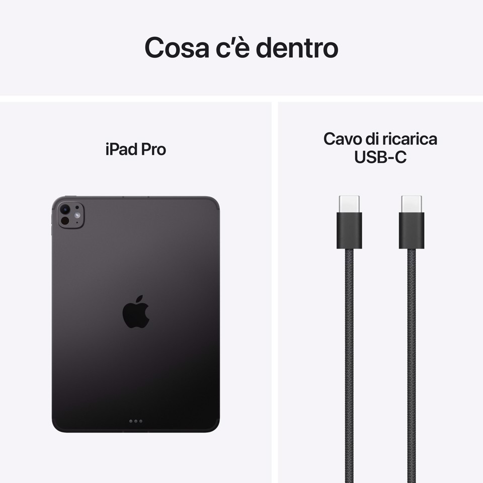 Apple iPad Pro 11" Wi‑Fi + Cellular 1TB display nanotexture Nero Siderale