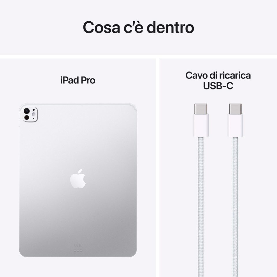 Apple iPad Pro 13" Pro Wi‑Fi 256GB display standard Argento