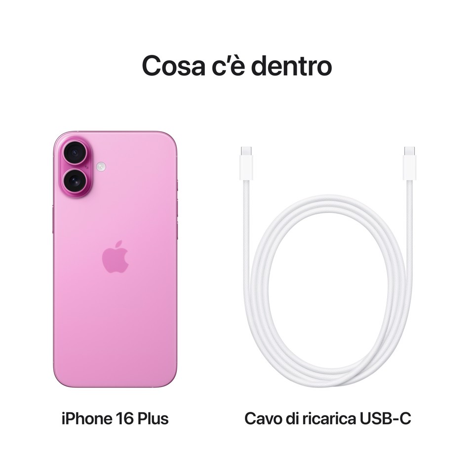 Apple iPhone 16 Plus 256GB Rosa