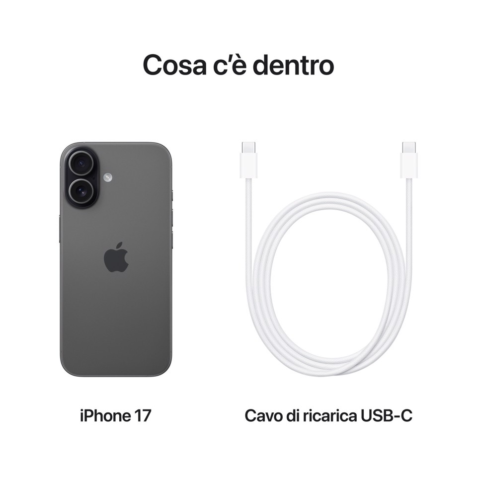 Apple iPhone 17 256GB Nero