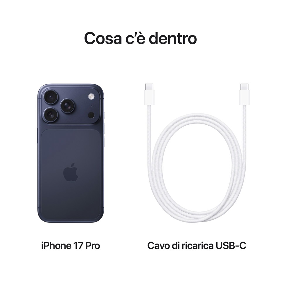 Apple iPhone 17 Pro 1TB Blu Profondo