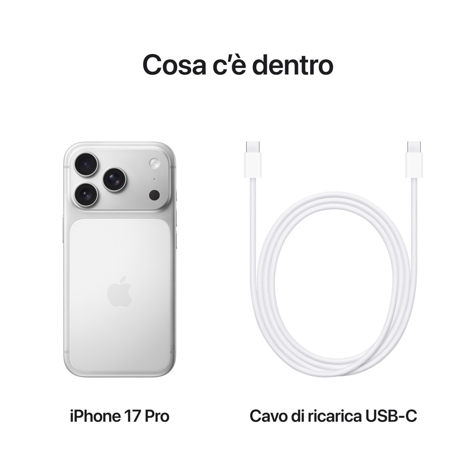 Apple iPhone 17 Pro 256GB Argento