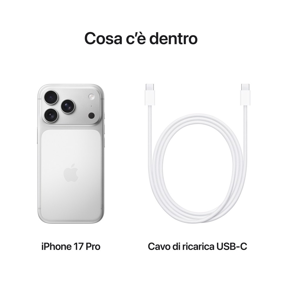Apple iPhone 17 Pro 256GB Argento