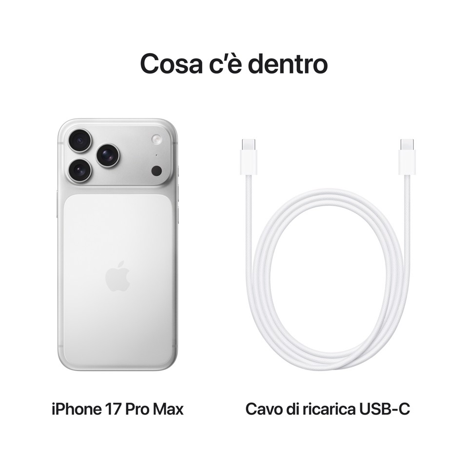Apple iPhone 17 Pro Max 256GB Argento