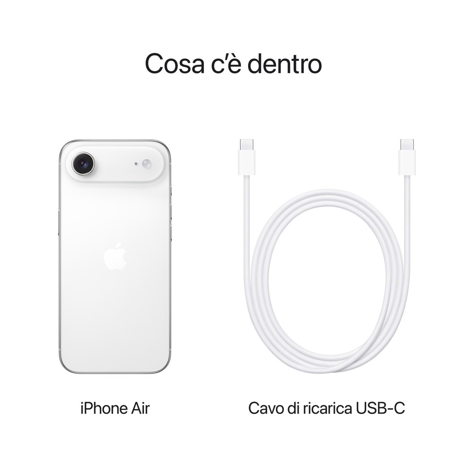 Apple iPhone Air 1TB Bianco Nuvola
