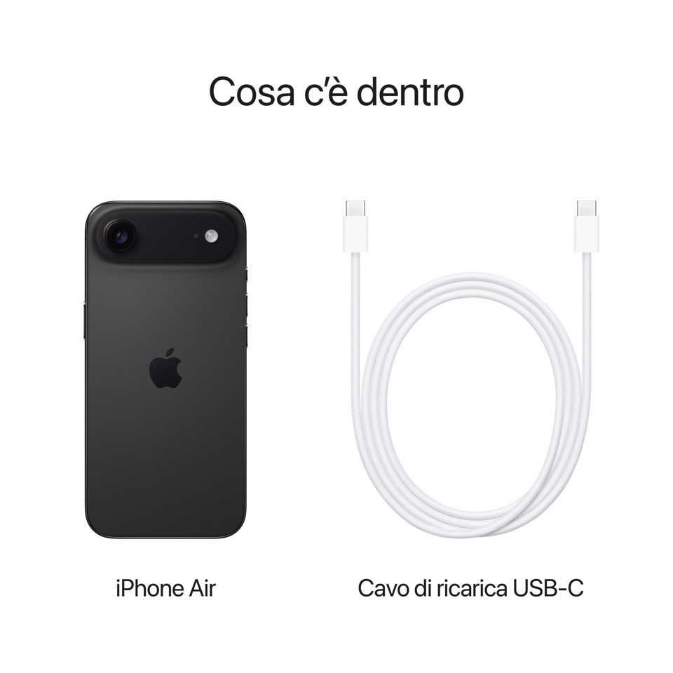 Apple iPhone Air 256GB Nero Siderale