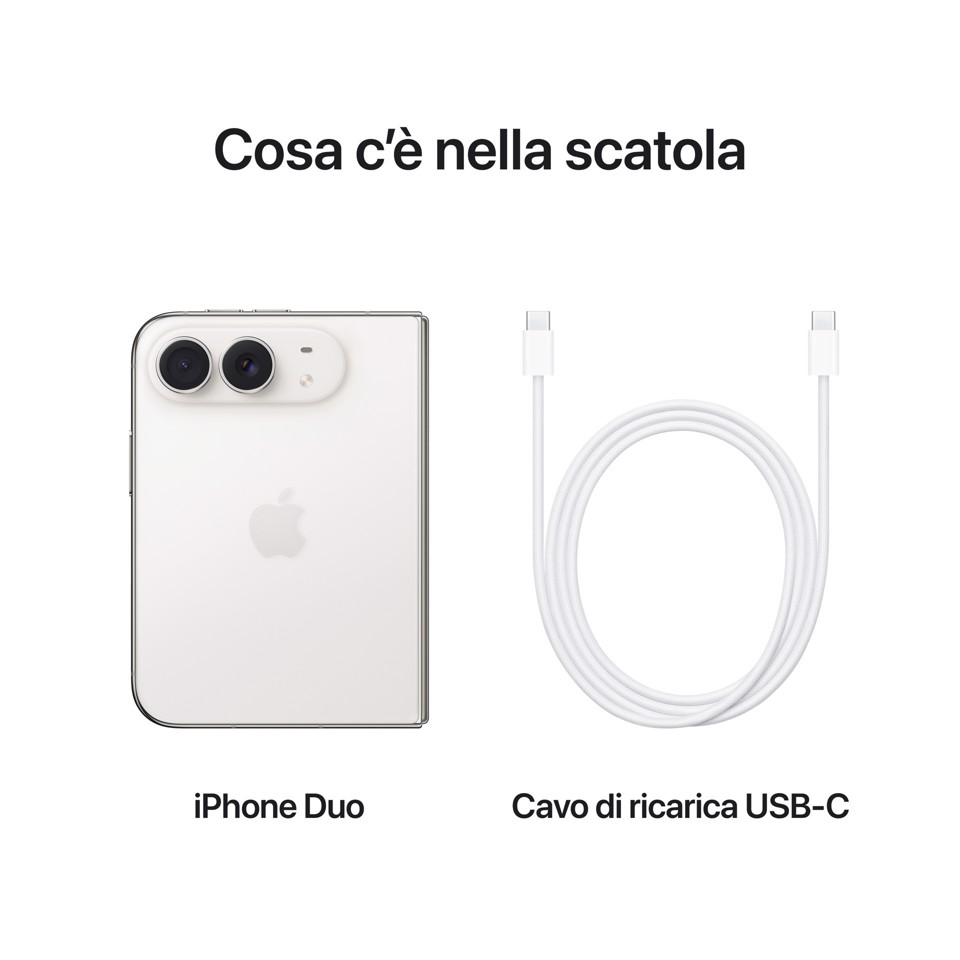 Apple iPhone Duo 256GB Bianco stellare