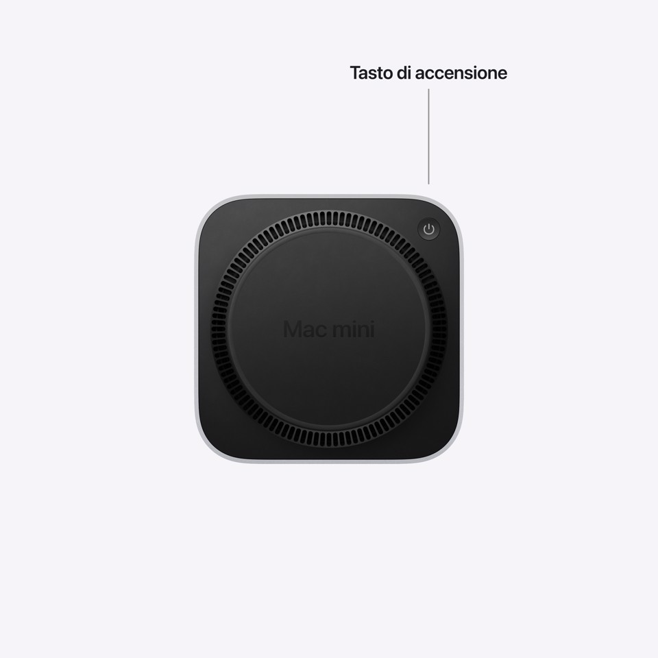 Apple Mac mini : Chip M5 Pro con cpu 15 core e gpu 16 core, 512GB SSD - Argento
