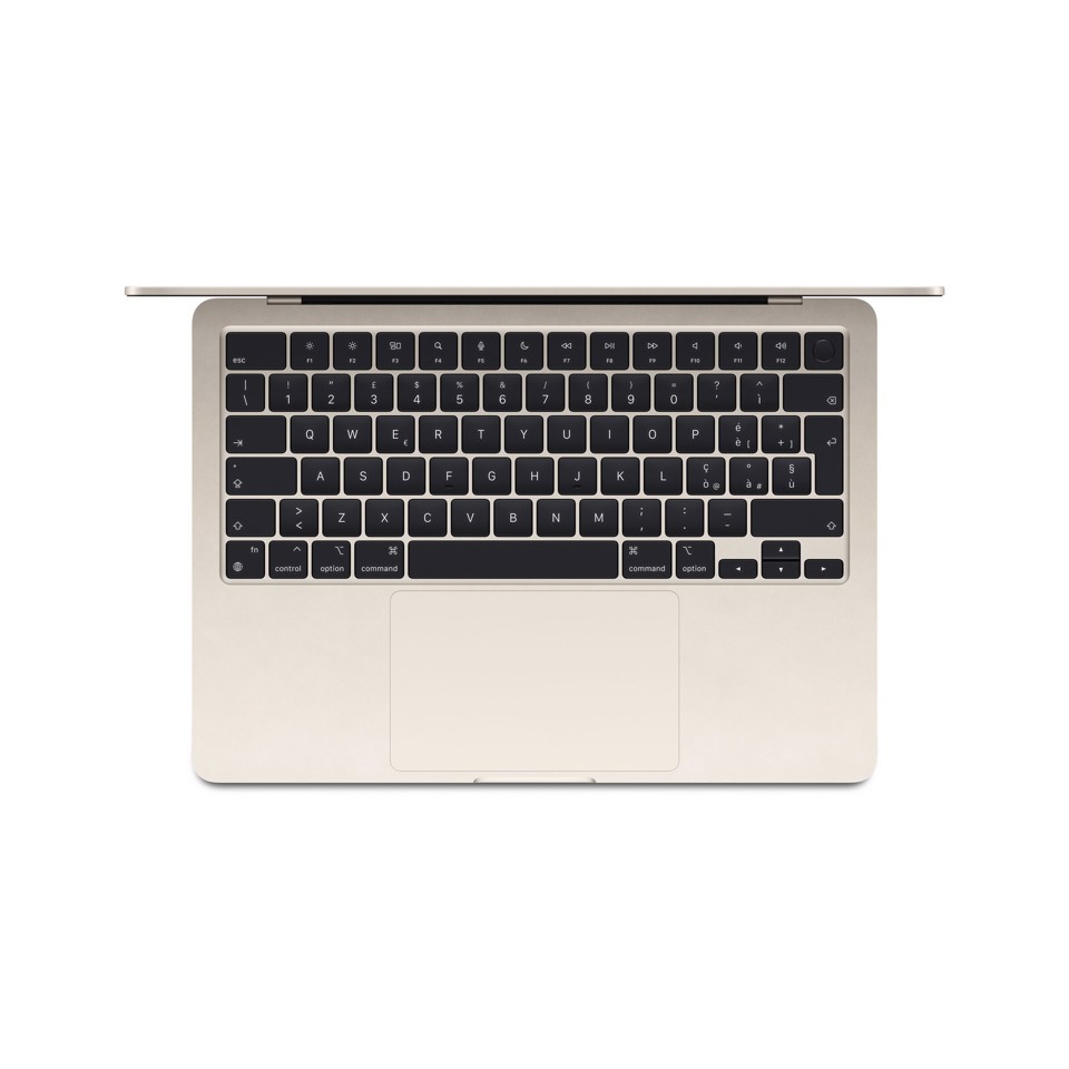 Apple MacBook Air 13": Chip M2 con CPU 8-core e GPU 8‑core, 256GB SSD - Galassia