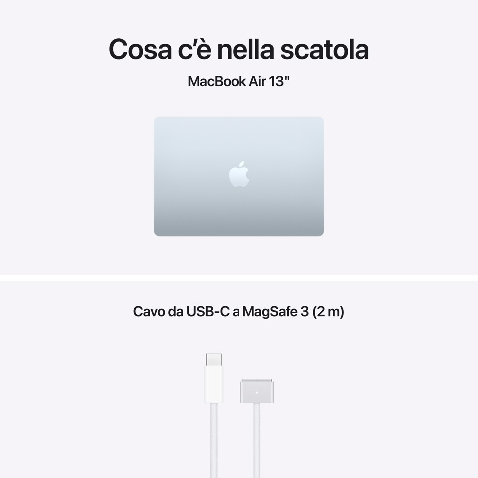 Apple MacBook Air 13" M5 chip 10‑core CPU 10‑core GPU, 16GB, 1TB SSD - Celeste