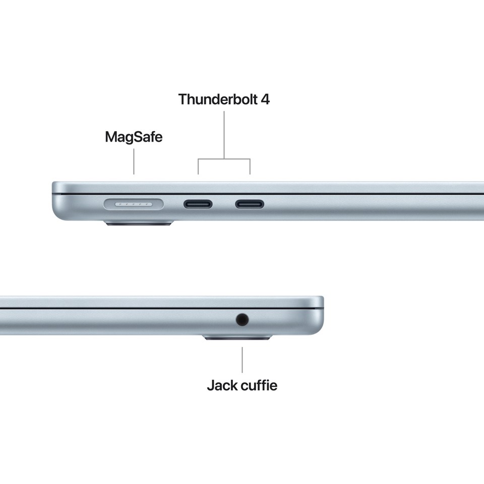 Apple MacBook Air 13" M5 chip 10‑core CPU 10‑core GPU, 24GB, 1TB SSD - Celeste