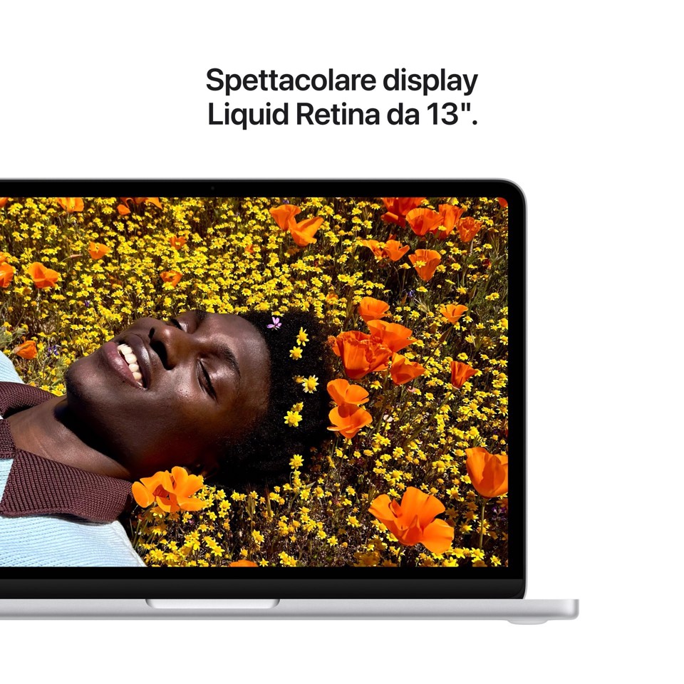 Apple MacBook Neo 13"A18 Pro chip 6‑core CPU 5‑core GPU 8GB 256GB SSD - Argento
