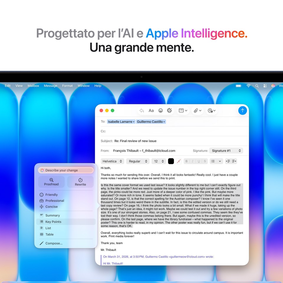 Apple MacBook Neo 13"A18 Pro chip 6‑core CPU 5‑core GPU 8GB 256GB SSD - Indaco