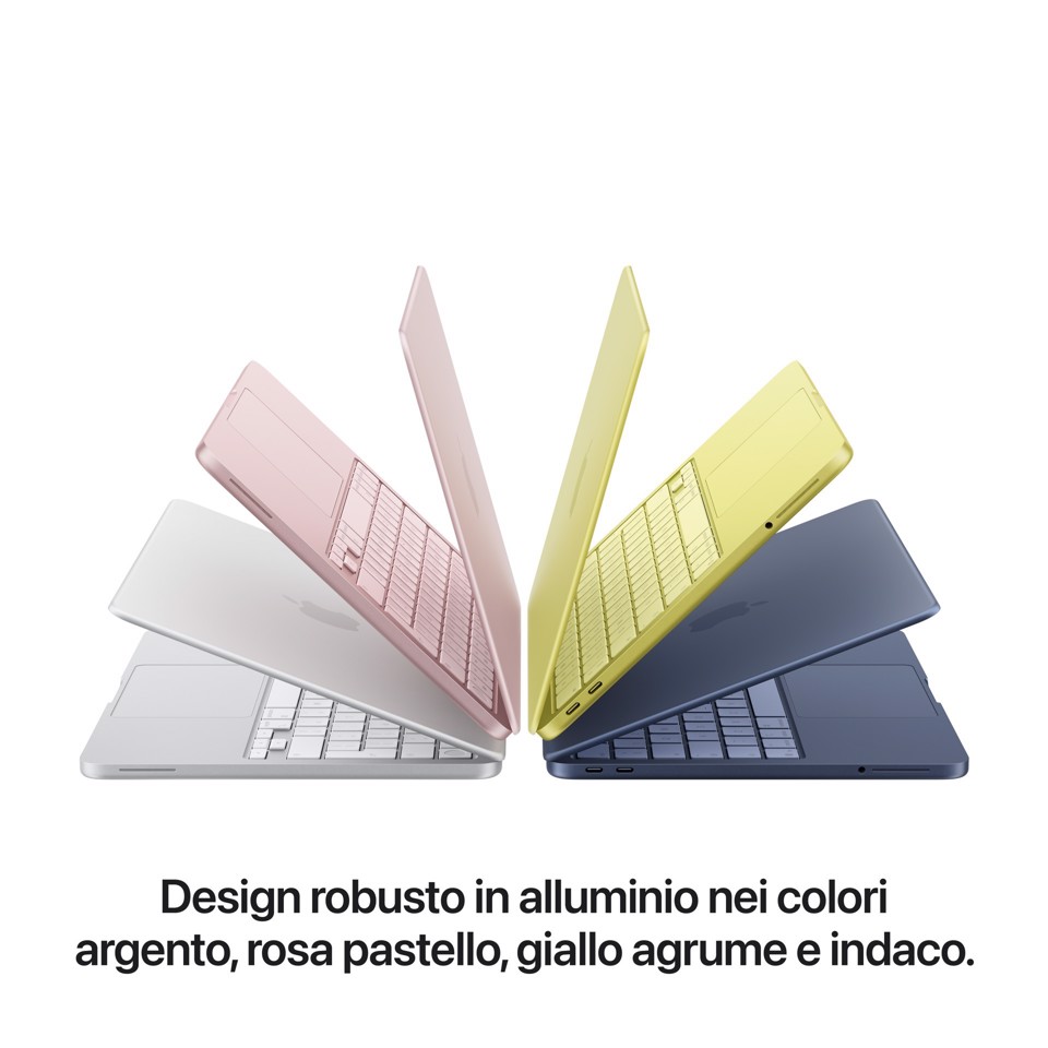 Apple MacBook Neo 13"A18 Pro chip 6‑core CPU 5‑core GPU 8GB 256GB SSD - Rosa pastello