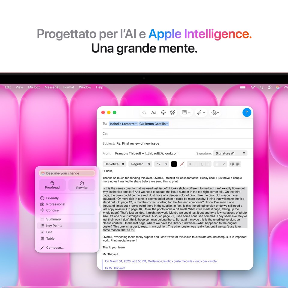 Apple MacBook Neo 13"A18 Pro chip 6‑core CPU 5‑core GPU 8GB 256GB SSD - Rosa pastello