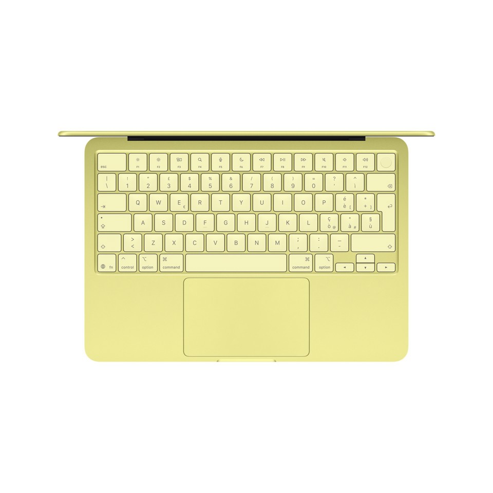 Apple MacBook Neo 13"A18 Pro chip 6‑core CPU 5‑core GPU 8GB 512GB SSD Touch ID - Giallo agrume